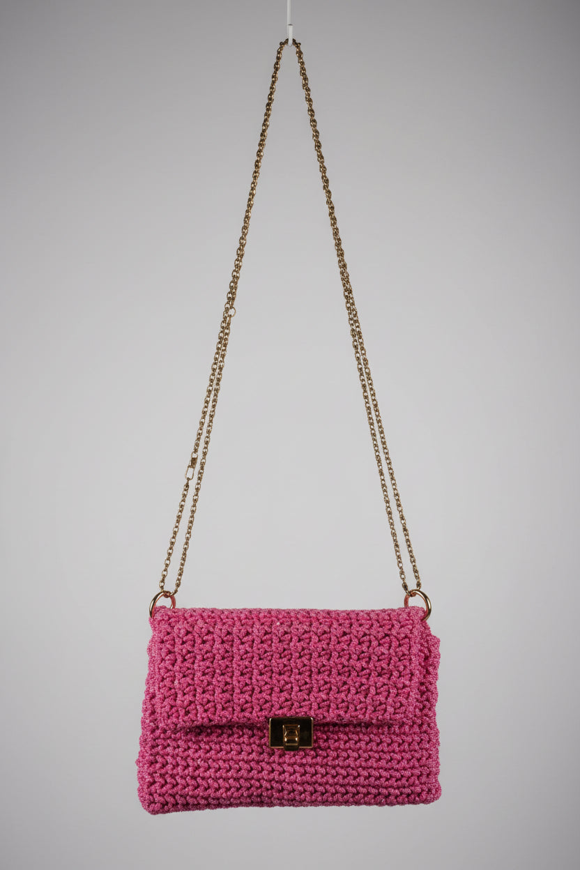 Pink alkalmi táska
